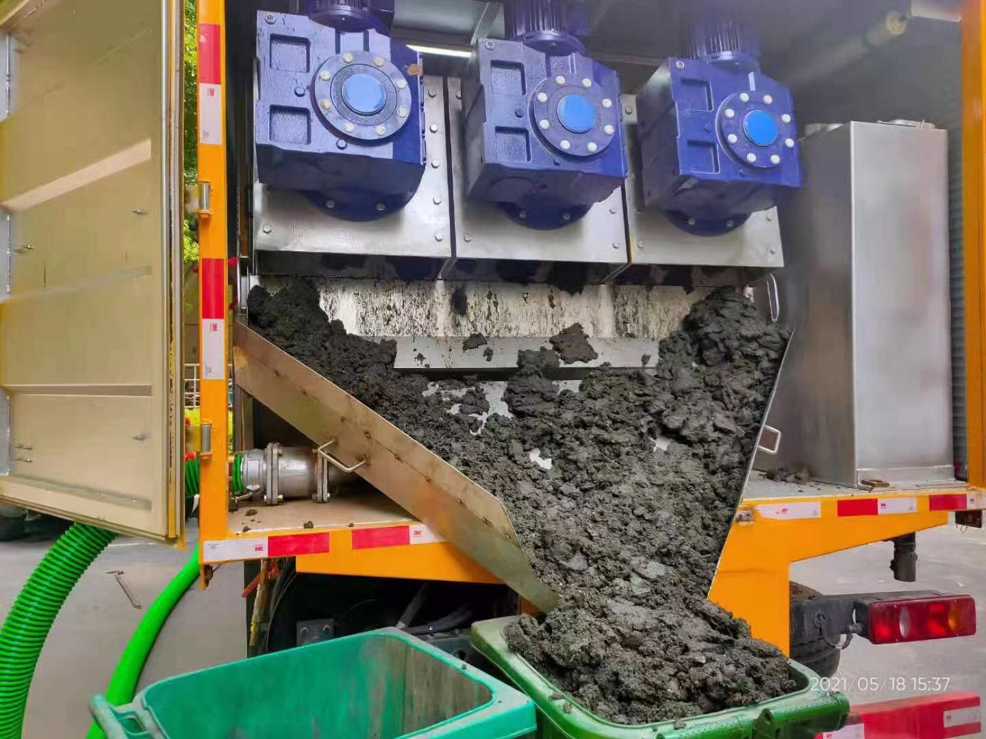 嘉荫化粪池清掏城市维护站-泥浆净化干湿分离处理